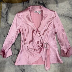 Women’s NWOT JBS pink blouse size L
